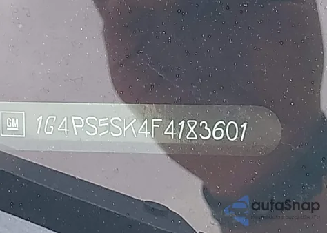 2015 Buick Verano Leather Group from USA, damaged, VIN 1G4PS5SK4F4183601